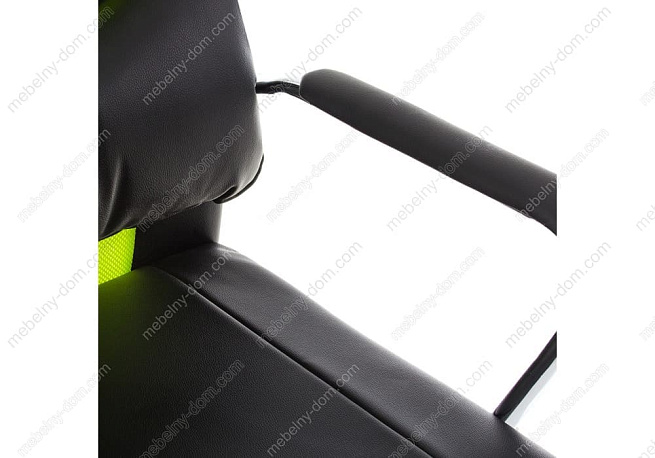 Компьютерное кресло Unic черное / зеленое. Фото 6