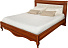 Кровать с мягким изголовьем Неаполь 180 Т-528, янтарь). Фото 1