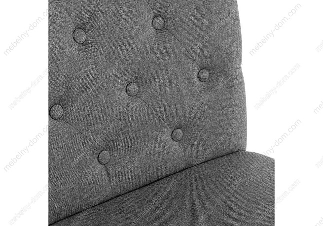 Стул Menson dark walnut / fabric grey. Фото 6