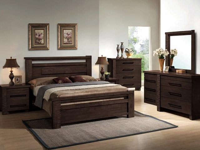 Комод высокий «Роберта» 3955-4CD Dark Wenger. Фото 3