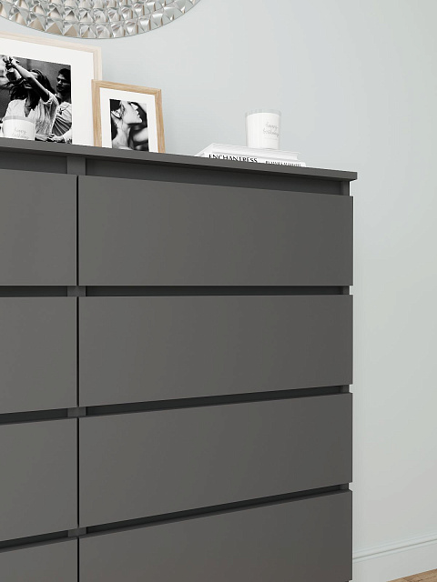 Комод Мори МК 1200.10, Графит. Фото 5