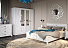 Кровать «Лорена» 160, Бетон Паин белый. Фото 5