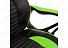 Офисное кресло Leon черное / зеленое. Фото 8