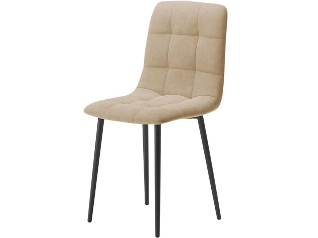 Комплект стульев «Чили» 2шт, бренди 04, каркас черный. Фото 2