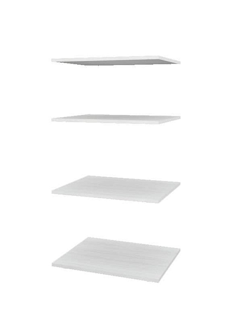 Комплект полок 1DG «Оливия» (4 шт.). Фото 1