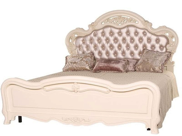Кровать «Милано» 8802-С 180, слоновая кость. Фото 1
