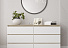 Комод Мори МК 1380.6, Сонома/Белый. Фото 1