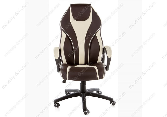 Компьютерное кресло Danser коричневое / бежевое. Фото 1