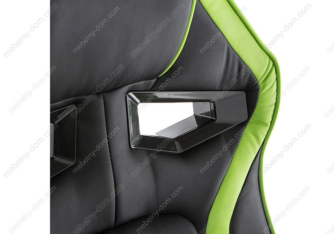 Компьютерное кресло Monza черное / зеленое. Фото 5