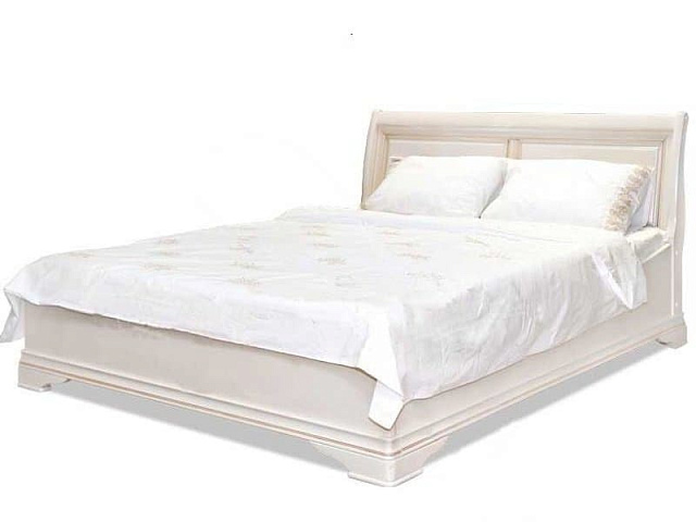Кровать «Влада» ММ 160-02/18Б, белая эмаль. Фото 2