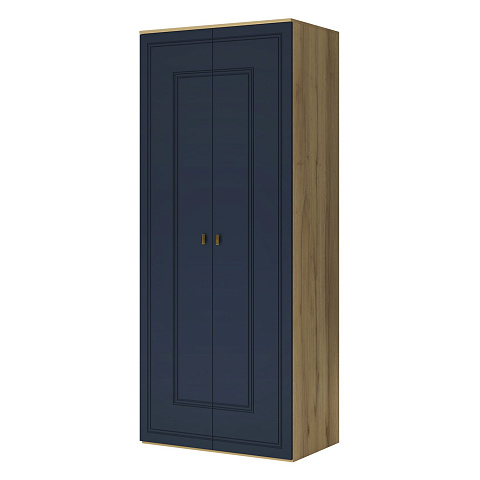Шкаф Вега Сапфир 2дв, темно-синий. Фото 1