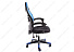 Компьютерное кресло Knight черное / голубое. Фото 5