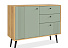 Комод Вега Саксония 105, серо-зеленый. Фото 1