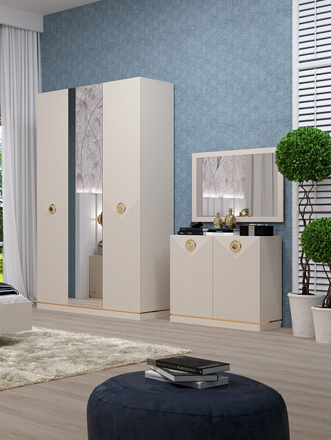 Комод Капри, бежевый. Фото 4