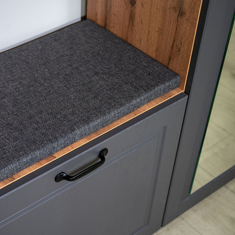 Тумба «Лацио Сканди» 80, Вотан/Сканди графит. Фото 5