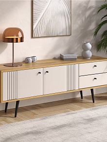 Тумба Вега Саксония ТВ150, миндаль от магазина Мебельный дом