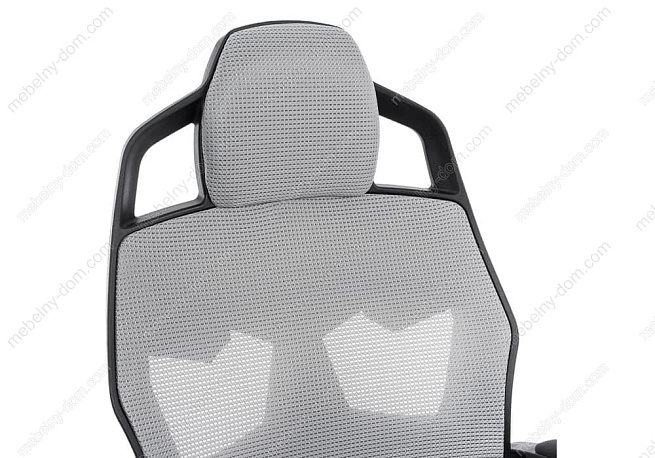 Компьютерное кресло Knight черное / серое. Фото 8