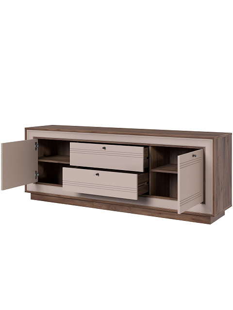 Тумба «Прато» 180, таксония шоколад/кофе с молоком. Фото 3