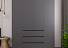 Шкаф Мори МШ 1600.1, Графит. Фото 1