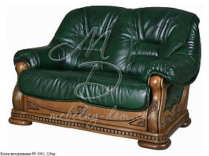 Кожаный диван «Консул 23» (2м) от магазина Мебельный дом