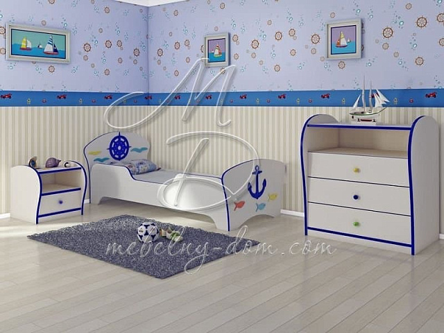 Кровать Орматек Соната Kids (для мальчиков). Фото 6