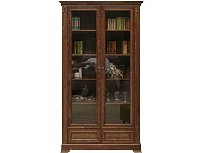 Шкаф для книг «Пьемонт» П518.25, табак от магазина Мебельный дом