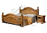 Кровать из массива дуба «Босфор-Люкс» ГМ 6233Р. Фото 2