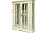 Шкаф с витриной «Милана 5» П265.05, слоновая кость. Фото 1