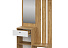 Прихожая «Милан-1», дуб золотой/белый матовый. Фото 2