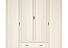 Шкаф Сиена 4дв, бежевый. Фото 2