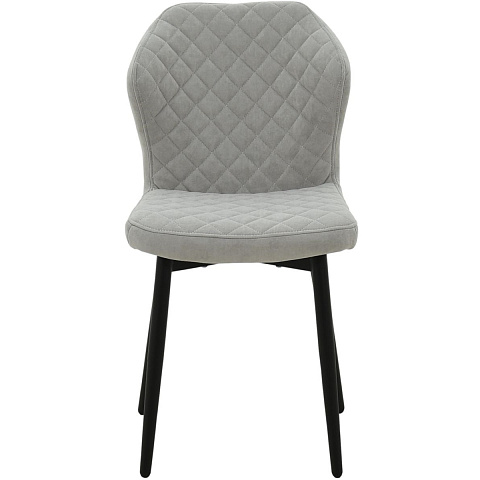 Стул «Вилла», велюр Бренди силвер, каркас черный. Фото 3