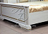 Кровать «Вайт» LOZ140x200, сосна золотая. Фото 4