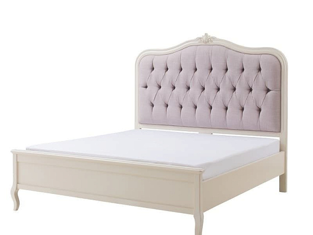 Кровать «Florence» (160х200) MK-5021-AW (Молочный,NDS150 (розовая). Фото 1