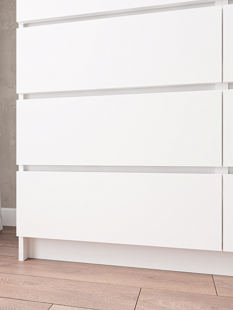 Комод Мори МК 1200.8, Белый. Фото 5