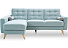 Тканевый диван «Nappa» (2,5L). Фото 1