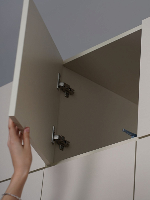 Шкаф Пальма 800, Сатин. Фото 4