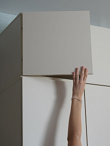 Шкаф Пальма 800, Сатин от магазина Мебельный дом