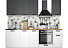 Кухонный гарнитур «Ника» Нео 2,4м, Антрацит/Белый. Фото 1