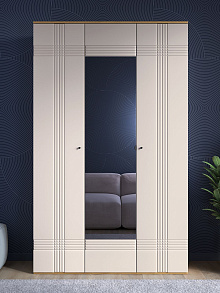 Шкаф Вега Саксония 135, миндаль от магазина Мебельный дом