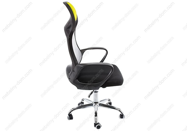 Компьютерное кресло Atlant белое / черное / зеленое. Фото 3