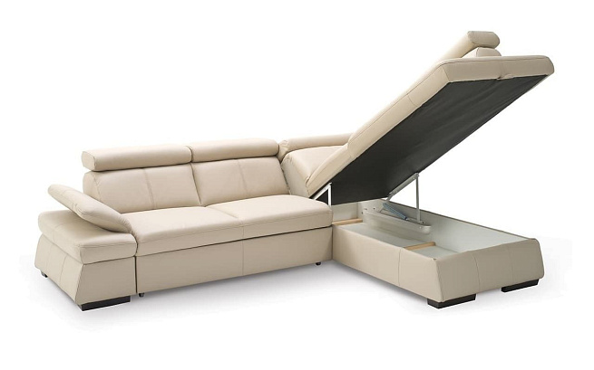 Кожаный диван-кровать «Malpensa». Фото 3