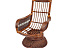 Кресло-качалка плетёное из ротанга Andrea Relax. Фото 2