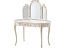 Столик с зеркалом «Shantal» MK-5013-WG (Белый с золотом). Фото 1