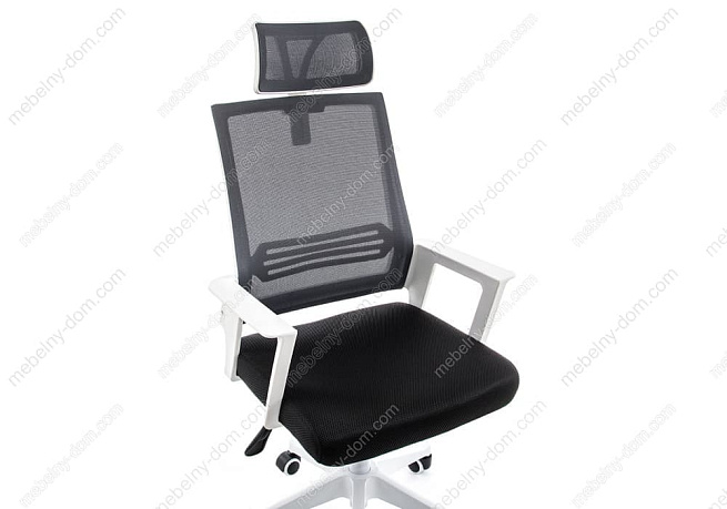 Компьютерное кресло Dreamer белое / черное / серое. Фото 2