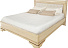 Кровать с мягким изголовьем Палермо 180 Т-748, ваниль. Фото 1