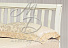 Кровать из массива гевеи «I-3601», gold/wash. Фото 2