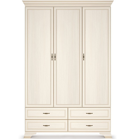 Шкаф Сиена 3дв, бежевый. Фото 2