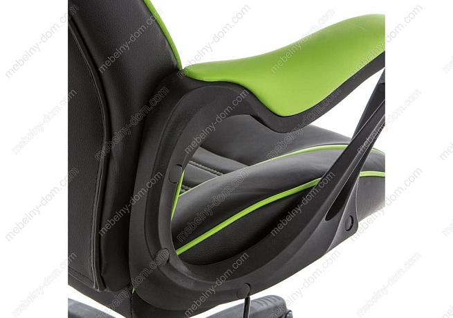 Компьютерное кресло Monza черное / зеленое. Фото 6