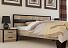 Кровать «Эшли» 160*200 (без ламелей), Венге/сонома. Фото 4