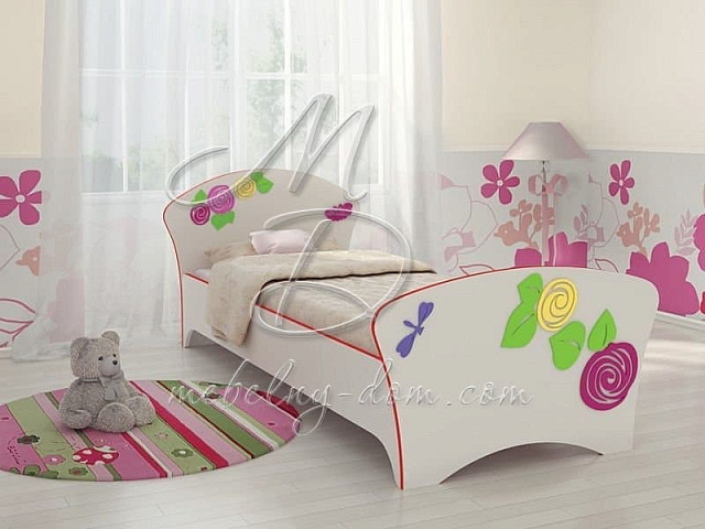 Кровать Орматек Соната Kids (для девочек). Фото 4